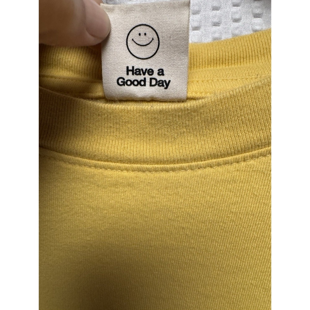 Coca-Cola X Pacsun T Shirt Men's Large Yellow Long Sleeve Casual Tee Outdoors - Picture 7 of 12